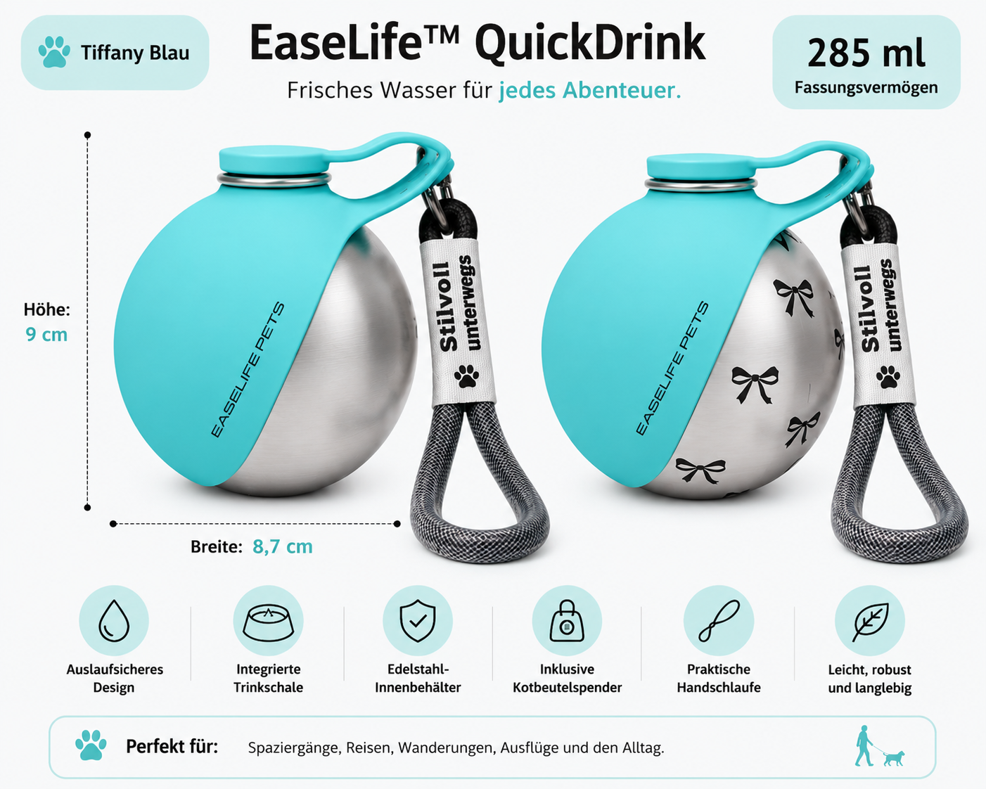 💧 EaseLife™ QuickDrink – Frisches Wasser für jedes Abenteuer